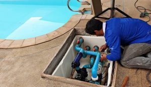 Pool heater maintenance